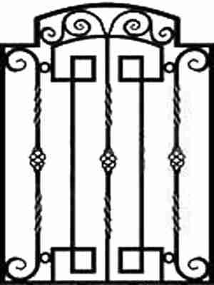 Кованая решётка